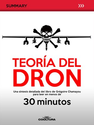 cover image of Teoría del Dron